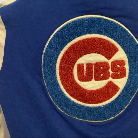 Chicago Cub’s blue and white jacket (size small) - Picture 4 of 10